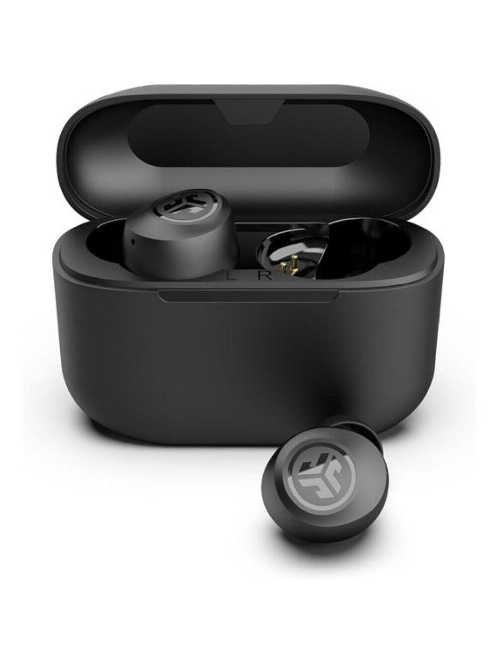 True Wireless Bluetooth Earbuds Black Long Battery Bass Boost Water Resistant